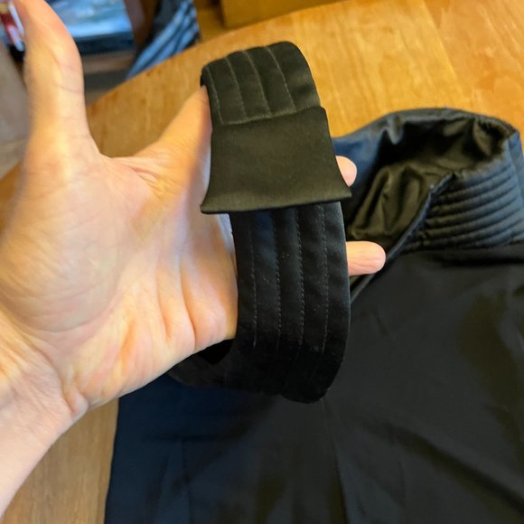 A.B.S. Collection Size 4 Single Shoulder Black Cocktail Dress - Picture 5 of 9